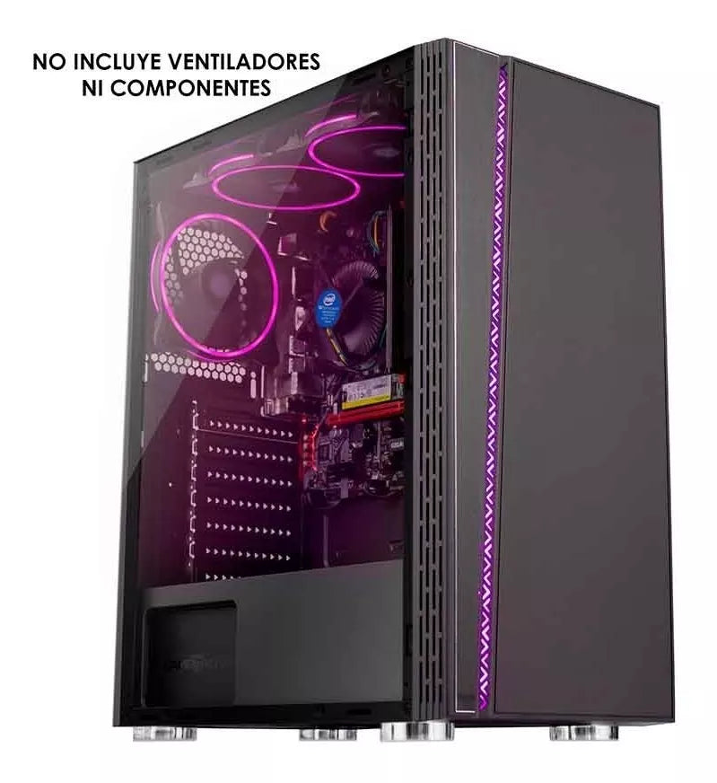 Gabinete Gamer Balam Rush Basilisk Rgb Usb 3.0 Br-929585