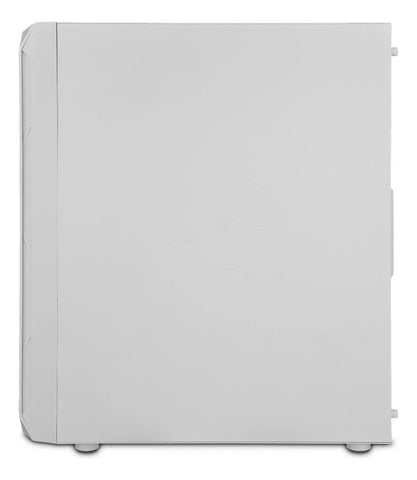 Gabinete Gamer Getttech Gcm-asgx1-01 Whitre Atx, 1 Ventilador, Usb 2.0 Y 3.0