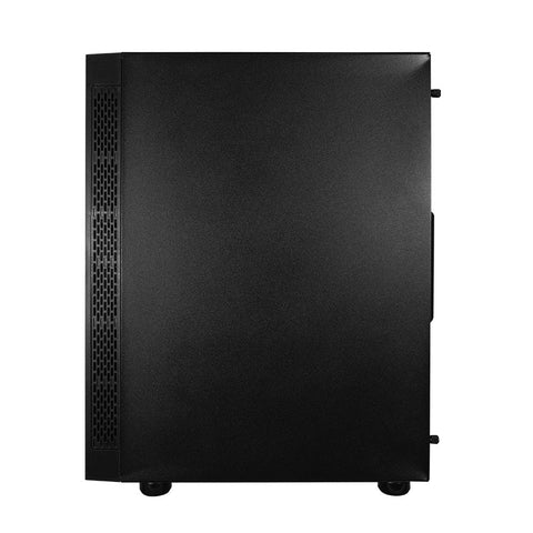 Gabinete Gamer Ocelot Gaming Portal-M4 ATX con 3 Ventiladores ARGB Cristal Templado - Negro