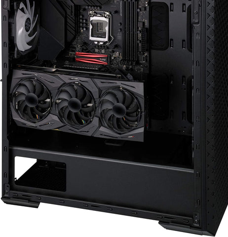 Gabinete Gamer Xpg Defender Pro Mid-Tower Negro (Defender Pro-Bkcww)