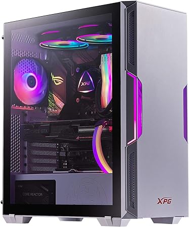 Gabinete Gamer Xpg Starker Mid Tow Blanco (Starker-Whcww)
