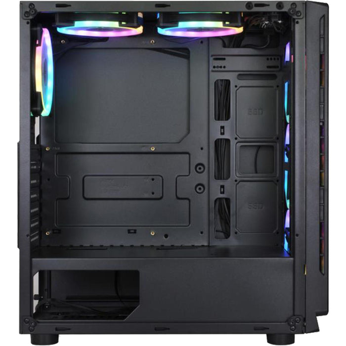 Gabinete Gamer Xzeal, Xz115, Atx, Micro-Atx, Mini-Itx, Negro - Xzcgb04b