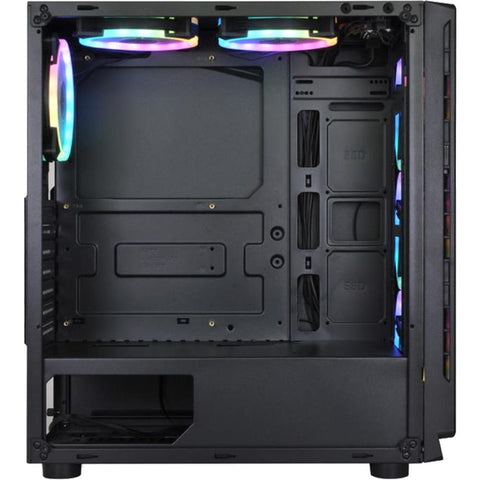 Gabinete Gamer Xzeal Xz120, Atx, Micro-Atx, Mini-Itx, Negro - Xzcgb03b