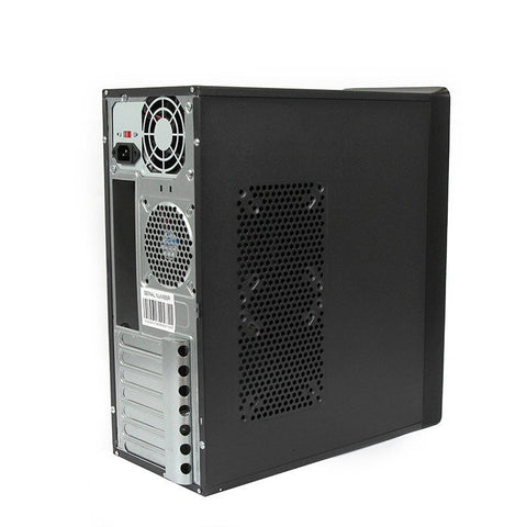Gabinete Getttech Gg-1802 Atx Fuente 500w, 1 Vent, 2 Usb 3.0, Negro