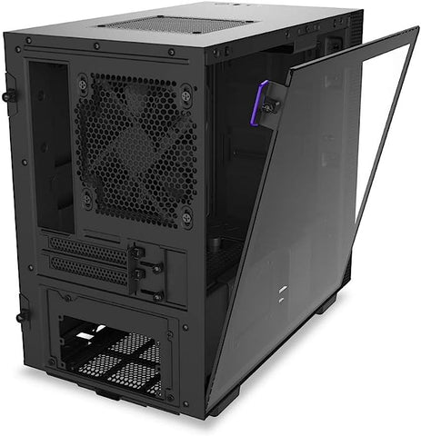 Gabinete Nzxt H210i Mini-Itx Tg 2vent Rgb Bk, Bk S, Fte Ca-H210i-B1