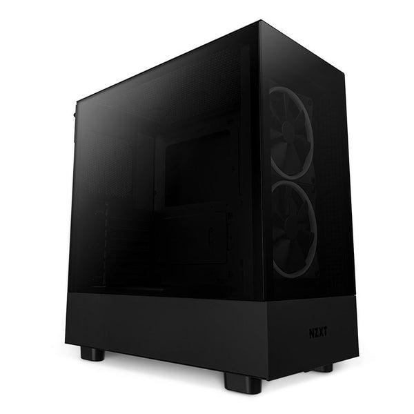 Gabinete Nzxt H5 Elite Mt Mini-Itx Eatx 2 Ventiladores Rgb, Sin Fuente, Negro - Cc-H51eb-01