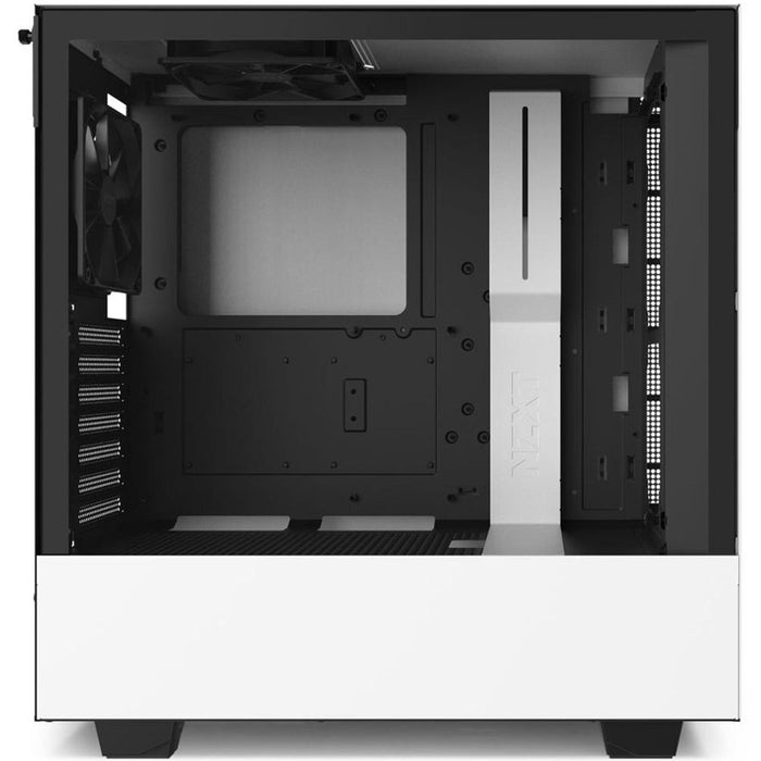 Gabinete Nzxt H510 Midi Tower Atx Tg 1vent S, Fte Wh Ca-H510b-W1