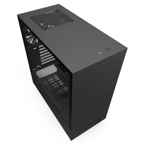 Gabinete Nzxt H510 Midi Tower Atx Tg 1ventilador Sin Fuente Bk Ca-H510b-B1