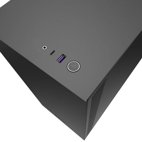 Gabinete Nzxt H510 Midi Tower Atx Tg 1ventilador Sin Fuente Bk Ca-H510b-B1