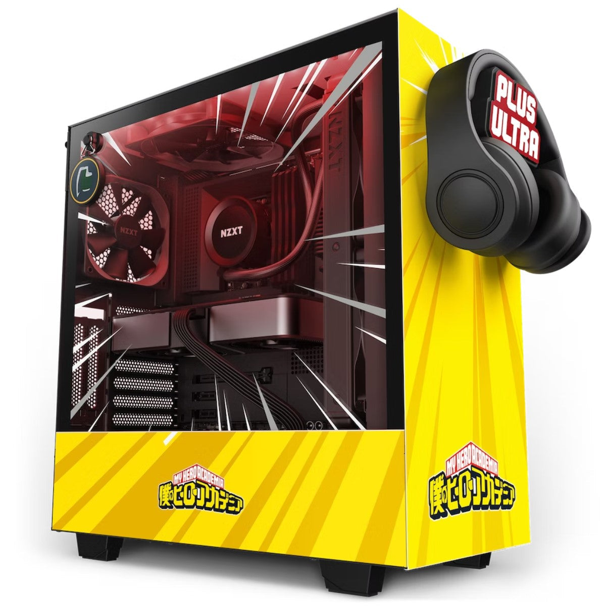 Gabinete Nzxt H510i Rivals Mini Itx, Micro, Atx Yell Ca-H510i-Mh-Rv