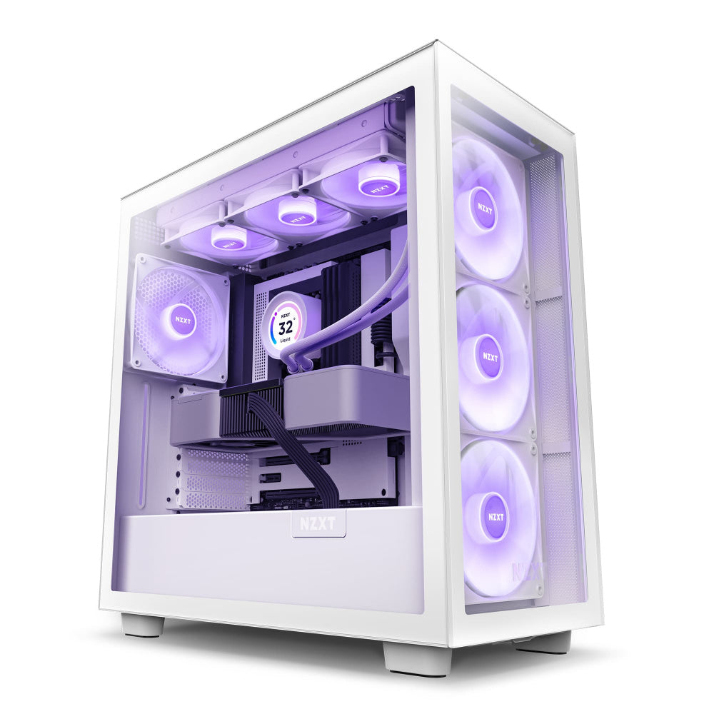 Gabinete Nzxt H7 Eite Mt Atx Premium 2V F120 W Cm-H71Ew-02