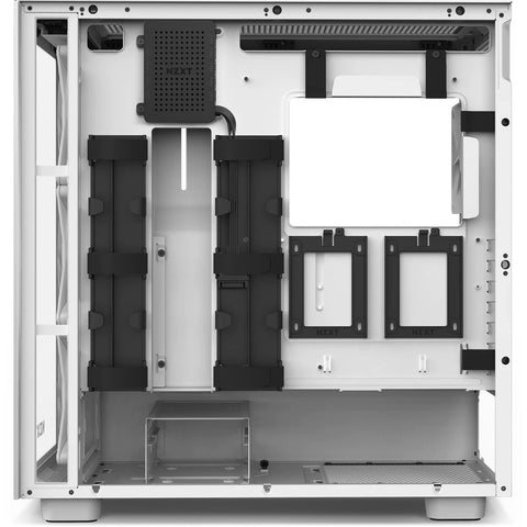 Gabinete Nzxt H7 Elite Mt Eatx 2 Ventiladores Argb Tg Sin Fuente Blanco, Cm-H71ew-01