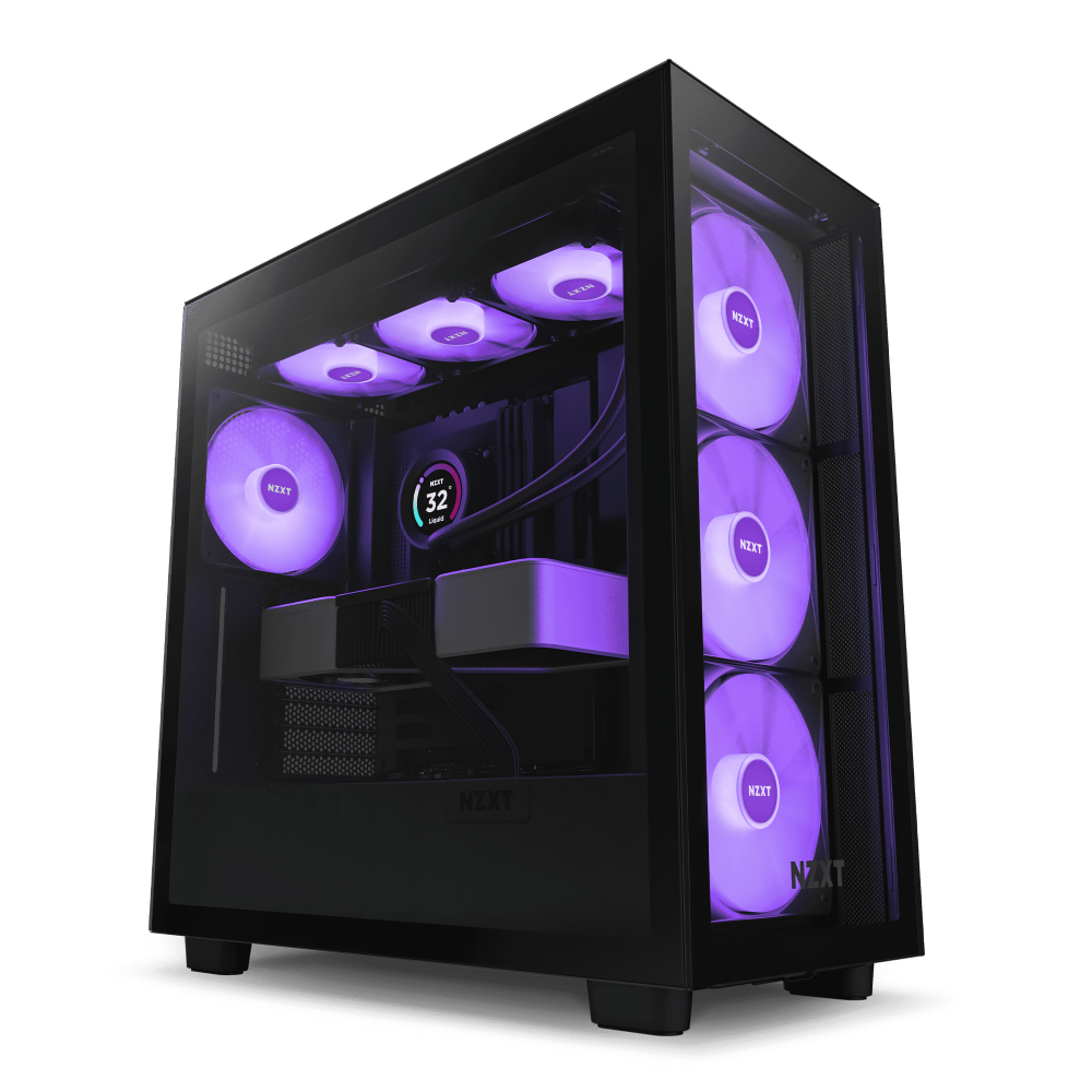 Gabinete Nzxt H7 Elite Mt Mini-Itx, Microatx, Atx 2V F120 Bk Cm-H71Eb-02