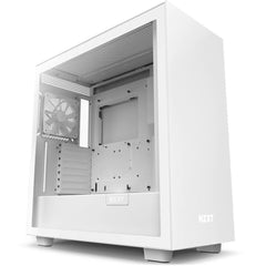 Gabinete Nzxt H7 Mid Tower Mini-Itx, Eatx Tg 2vent S, Fte Wh Cm-H71bw-01