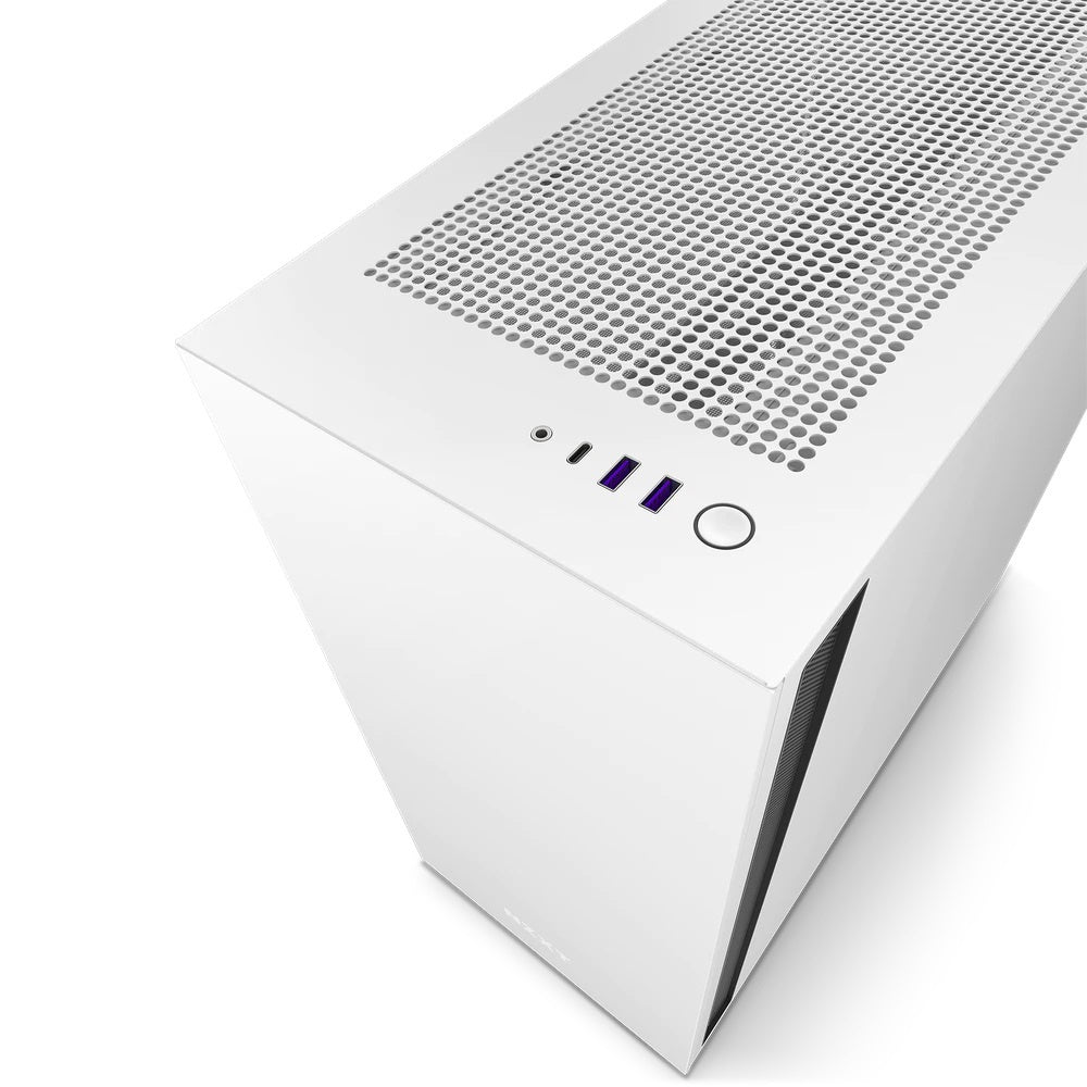 Gabinete Nzxt H7 Mt Mini-Itx, Eatx Tg 2vent S, Ft Bk, Wh Cm-H71bg-01