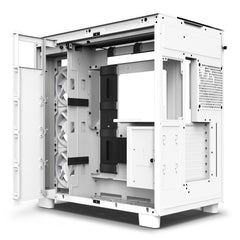 Gabinete Nzxt H9 Elite Mini-Itx 3 Ventiladores F120, Rgb Duo Blanco - Cm-H91ew-01