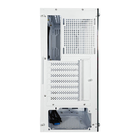 Gabinete para PC Ocelot Gaming OC-DEMON HANAMI. Mid Tower, E-ATX, ATX, Micro ATX, Mini ITX, panel lateral de cristal templado. 3 ventiladores ARGB preinstalados