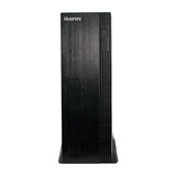 Gabinete Slim Quaroni, Micro Atx , Mini Itx, Fuente De Poder 500w, Color Negro Acabado Cepillado