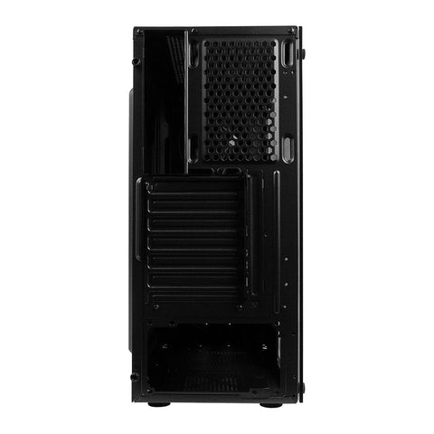 Gabinete Start The Game Matx Cristal Lateral Usb 3.0 Sin Fuente, Csg-530 Bk