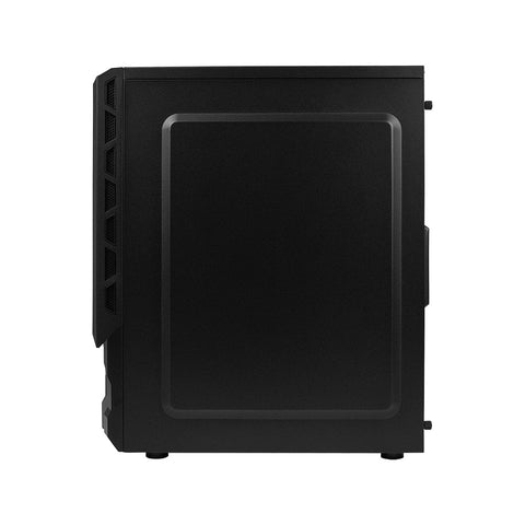 Gabinete Start The Game Matx Cristal Lateral Usb 3.0 Sin Fuente, Csg-530 Bk