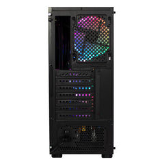 Gabinete Xzeal Xz110-1 Atx, Micro Atx, Mini Itx, Rgb, Lateral De Cristal - (Xzcgb12b)