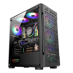Gabinete Xzeal Xz135 Atx, Micro Atx, Mini Itx, Color Negro Rgb - (Xzcgb07b)