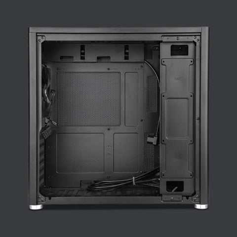 Gabinete Yeyian Gamer Hussar+ Negro Ycm-Ashus-01 Atx Usb C Cristal Templado