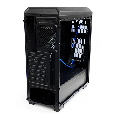 Gabinete Yeyian Gamer Ynh-B2101 Blade 2101 Lat Acril, Mesh, 1 Ventilador Led, Ng