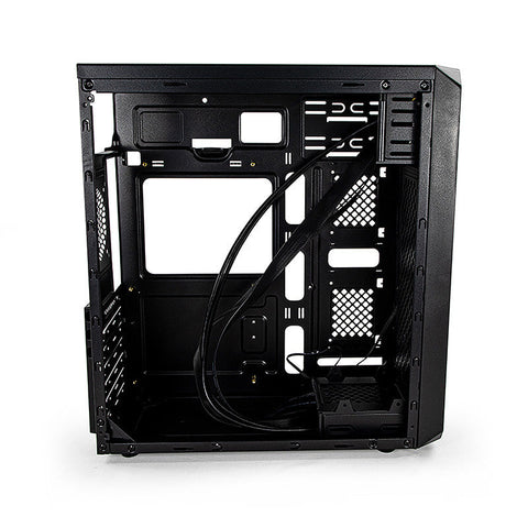 Gabinete Yeyian Gamer Ynh-Sl900 Stahl 900 Mesh 1ventilador Led Usb