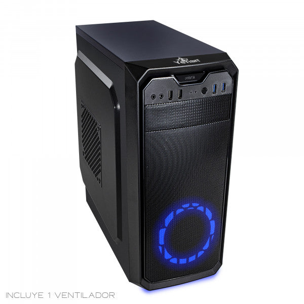 Gabinete Yeyian Gamer Ynh-Sl900 Stahl 900 Mesh 1ventilador Led Usb