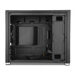 Gabinete Yeyian Hussar Ycm-Atxaw-01 Micro Atx,1 Ventilador, Lat Cristal Templado