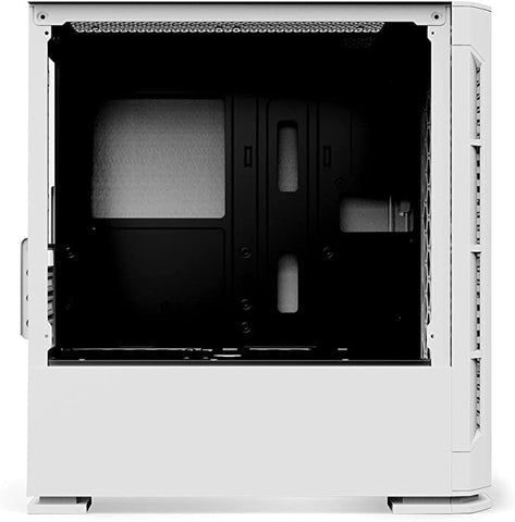Gabinete Yeyian Ych-042820 Haizen 2500 Micro Atx, 3 Ventiladores Argb, Mesh, Blanco