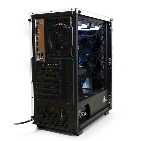 Gabinete Yeyian Yga-49702 Abyss 2500 Atx Rgb Lat Cristal 3 Ventiladores Argb Usb3.0 B
