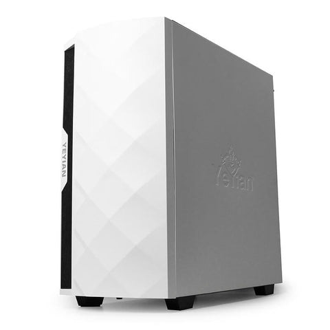 Gabinete Yeyian Yga-49702 Abyss 2500 Atx Rgb Lat Cristal 3 Ventiladores Argb Usb3.0 B
