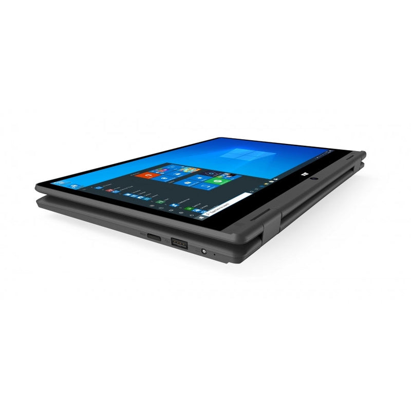 Ghia Shift Pro, 2 En 1 Convertible 360, 11.6 Hd Touch, Celeron N4000 Hasta 2.6 Ghz, 4gb, 64 Gb, Wifi, Bt, W10 Pro Actualizacion Gratuita A Windows 11