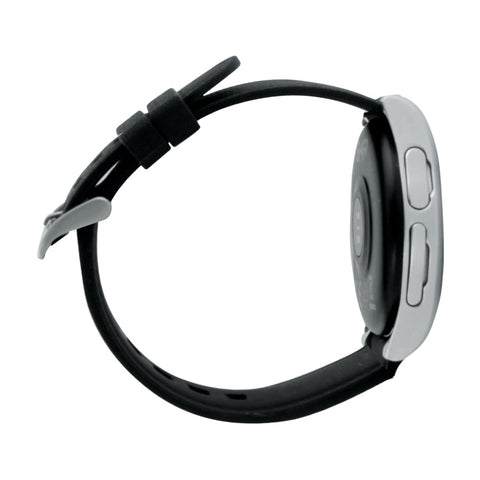 Ghia Smart Watch Cygnus, 1.1 Touch, Heart Rate, Bt, Sensor G, Sim Card 2g, Gac-145 Negro Con Plata