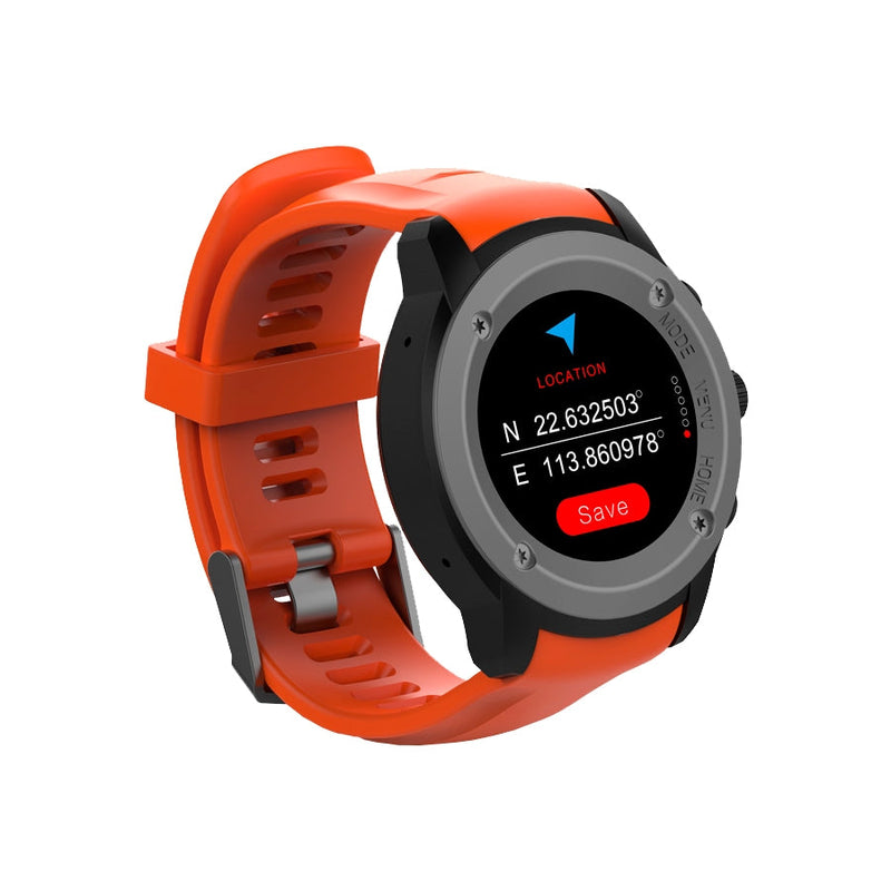 Ghia Smart Watch Draco, 1.3 Touch, Heart Rate, Bt, Gps, Gac-071, Color Anaranjado