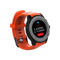 Ghia Smart Watch Draco, 1.3 Touch, Heart Rate, Bt, Gps, Gac-071, Color Anaranjado