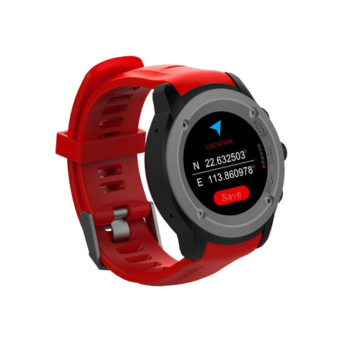 Ghia Smart Watch Draco, 1.3 Touch, Heart Rate, Bt, Gps, Gac-072, Color Rojo