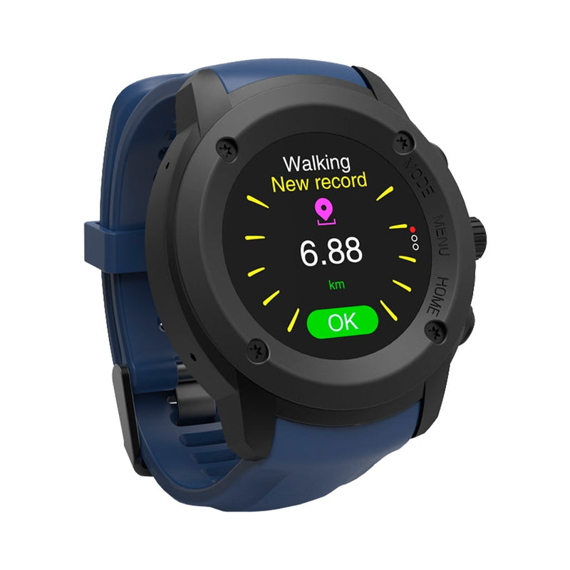 Ghia Smart Watch Draco, 1.3 Touch, Heart Rate, Bt, Gps, Gac-140, Color Azul