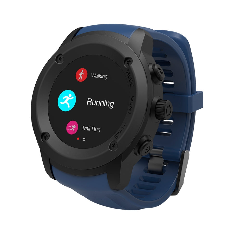Ghia Smart Watch Draco, 1.3 Touch, Heart Rate, Bt, Gps, Gac-140, Color Azul
