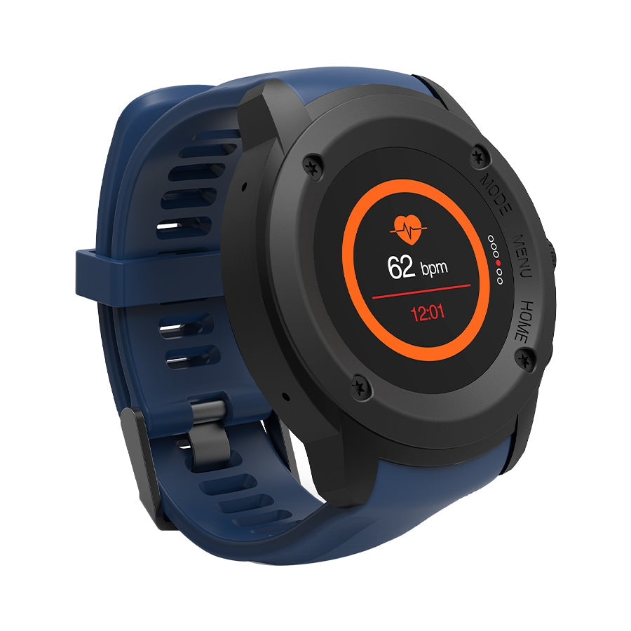 Ghia Smart Watch Draco, 1.3 Touch, Heart Rate, Bt, Gps, Gac-140, Color Azul