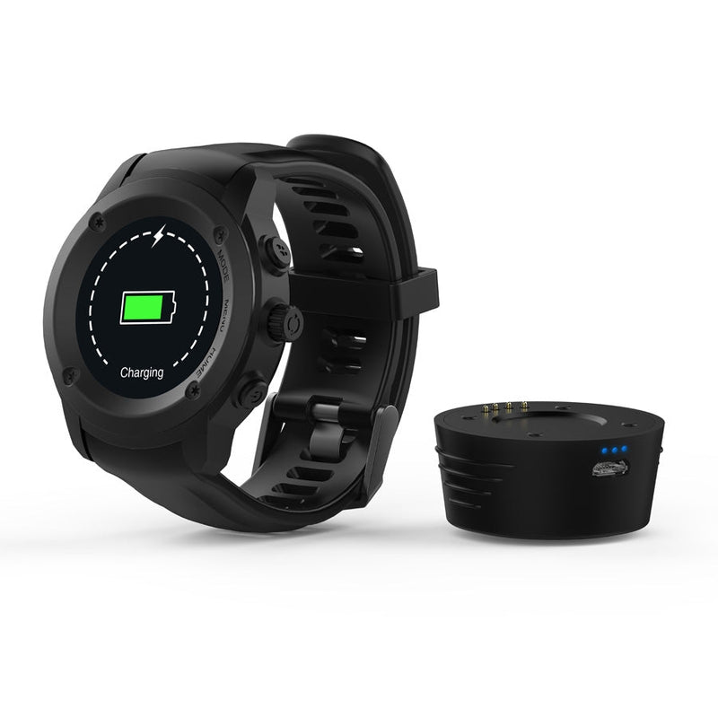 Ghia Smart Watch Draco, 1.3 Touch, Heart Rate, Bt, Gps, Gac-142, Color Negro Con Negro