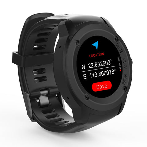 Ghia Smart Watch Draco, 1.3 Touch, Heart Rate, Bt, Gps, Gac-142, Color Negro Con Negro