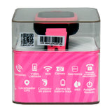 Ghia Smart Watch Kids 4g Rosa-Negro, 1.44 Pulgadas Touch Con Linterna Y Camara, Sim Card 3g-4g
