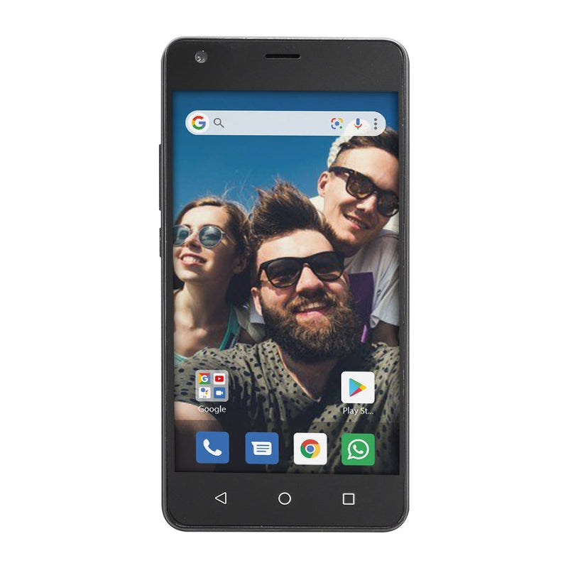 Ghia Smartphone 3g, 5 Pulg /Android Go 11, Camara Frontal 2 M, Camara Trasera 5m, 1gb 8gb, Wifi, Bt, Negro