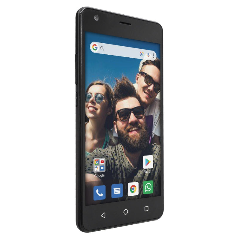 Ghia Smartphone 3g, 5 Pulg /Android Go 11, Camara Frontal 2 M, Camara Trasera 5m, 1gb 8gb, Wifi, Bt, Negro