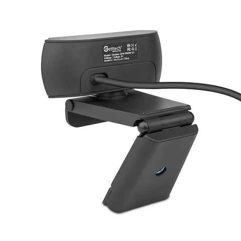 Webcam Getttech Streaming  Fhd 30Fps Usb Microfonos Dobles (Gpw-Fhdmf-G1)