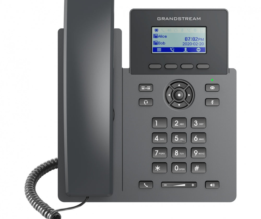Grandstream Tel Ip 2 Puertos Fastethernet 10/100 Ehs Poe (Grp2601p)