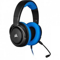 Headset Corsair Hs35 Stereo Gaming Blue 3.5 Mm Ca-9011196-Na